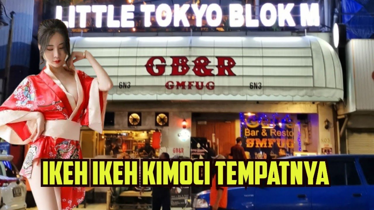 SUASANA MALAM HARI BLOK M JAKARTA‼️MENGULAS LITTLE TOKYO