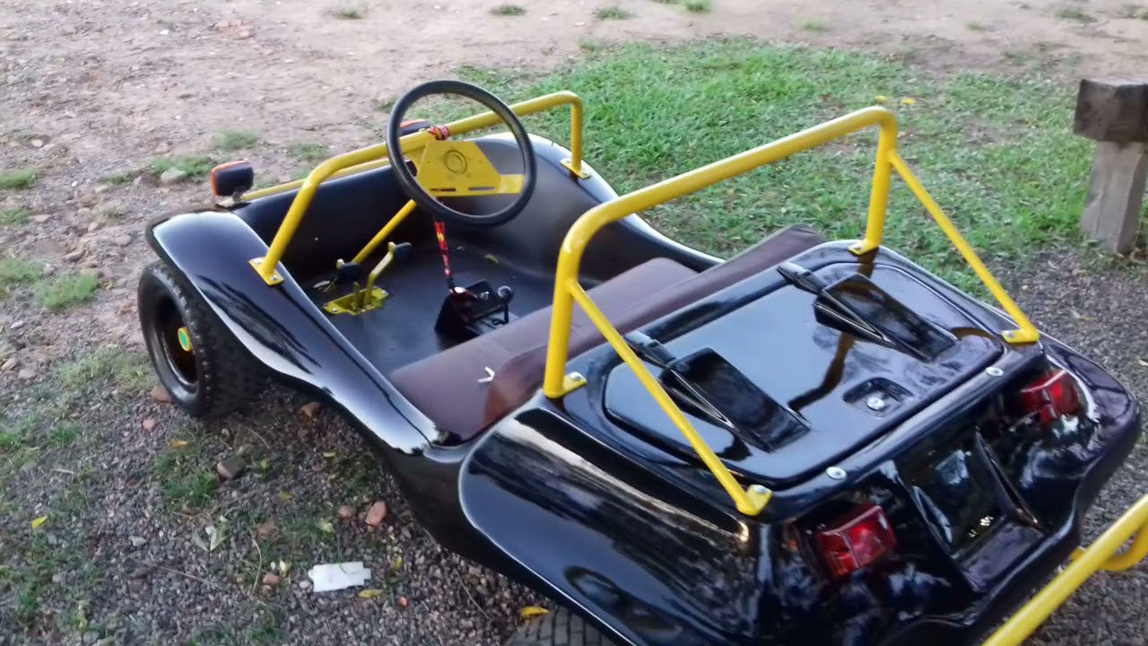 veja como ficou a reforma do mini buggy fapinha banheirinha  com motor 2 tempos
