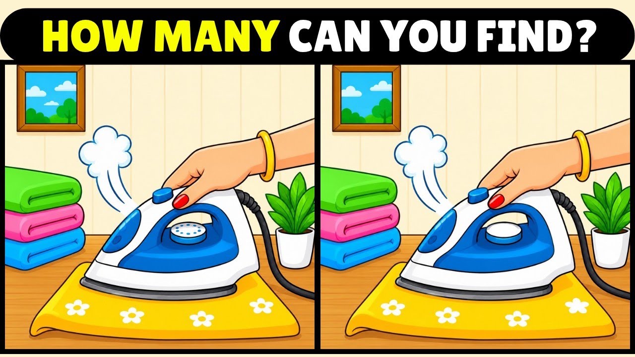 🧩 Spot 3 Differences | Can You Find What Changed First?