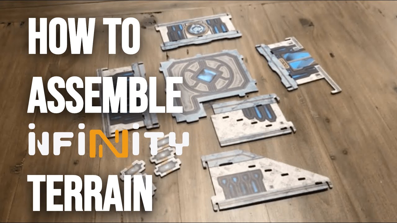 How to assemble Infinity the game terrain