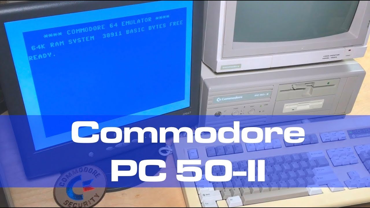 Commodore PC 50-II: совместимый с IBM PC