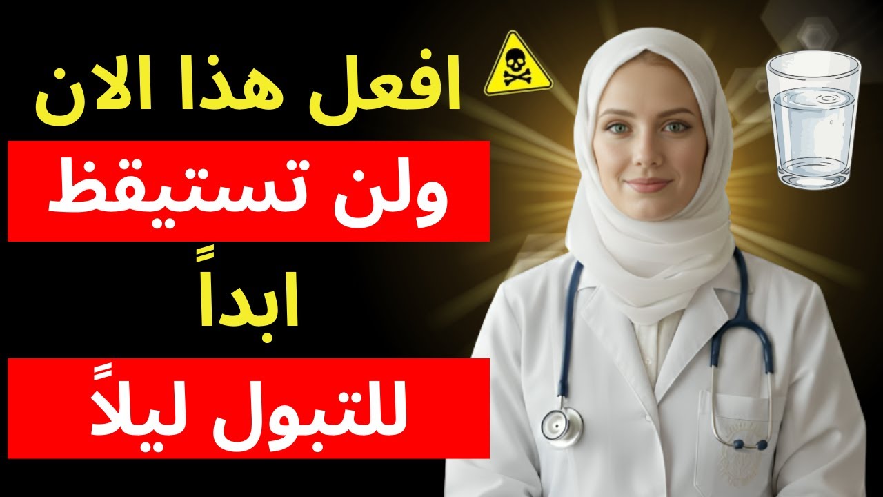 كبار السن: توقف عن هذا ولن تستيقظ ليلًا للتبول بعد الآن : نصائح صحية لكبار | د. آنا باربوسا