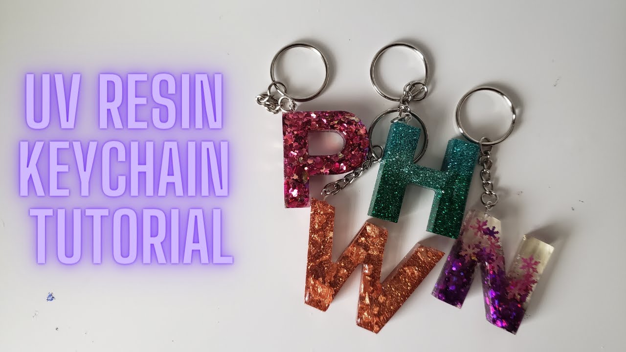 UV Resin Keychain Tutorial (Highly Requested!!) I Period Six Designs