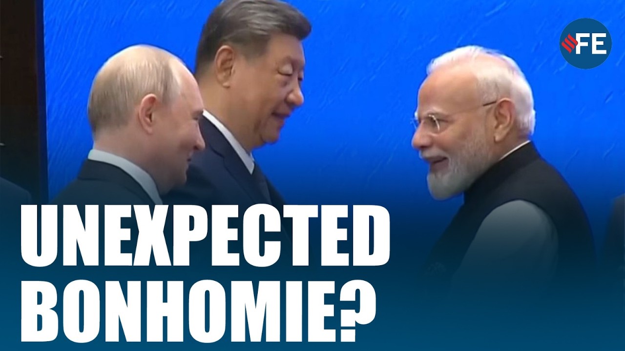 Modi, Putin, Xi Jinping Share Rare Bonhomie! A New Global Power Equation Emerging? | SCO Summit