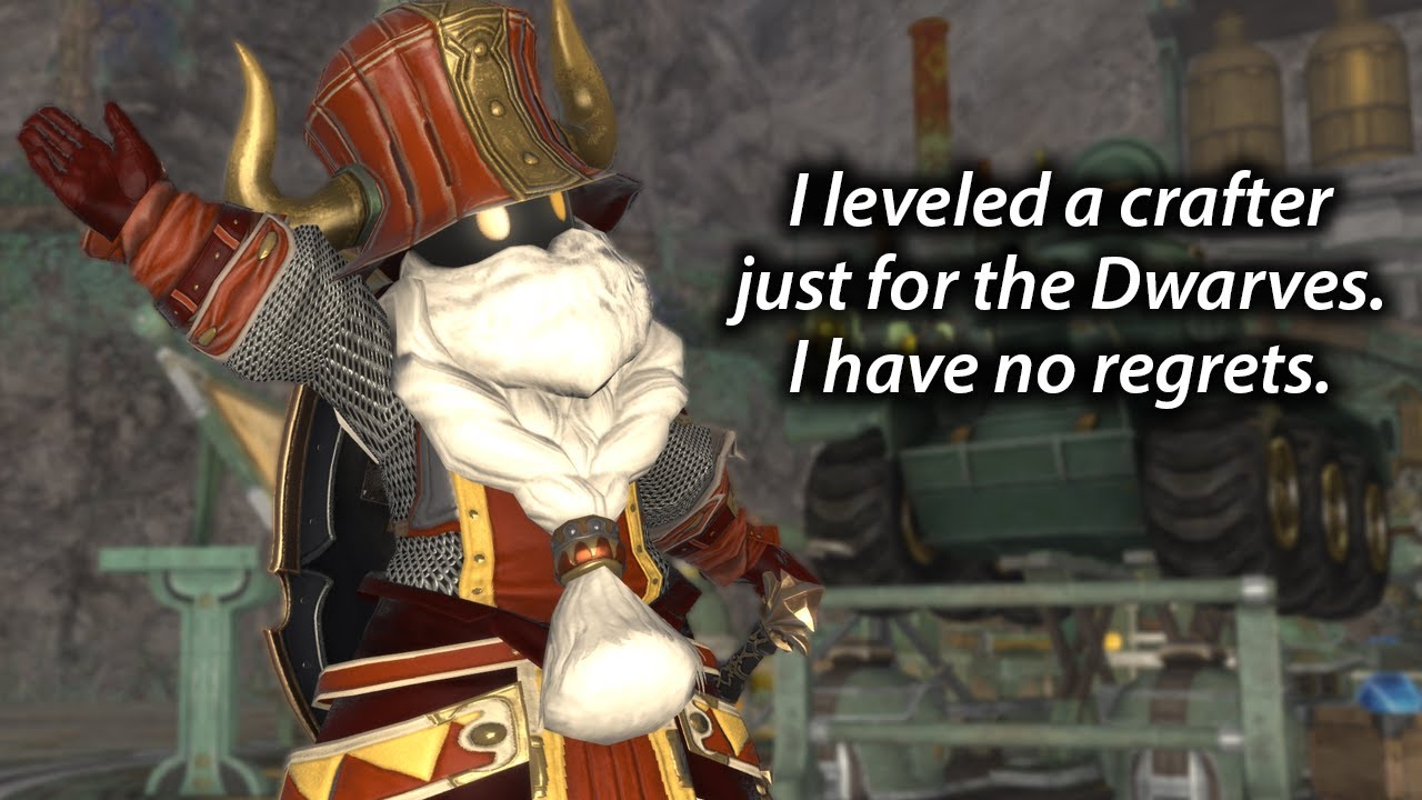The Dwarves Beast Tribe was Awesome - FFXIV Shadowbringers 5.3