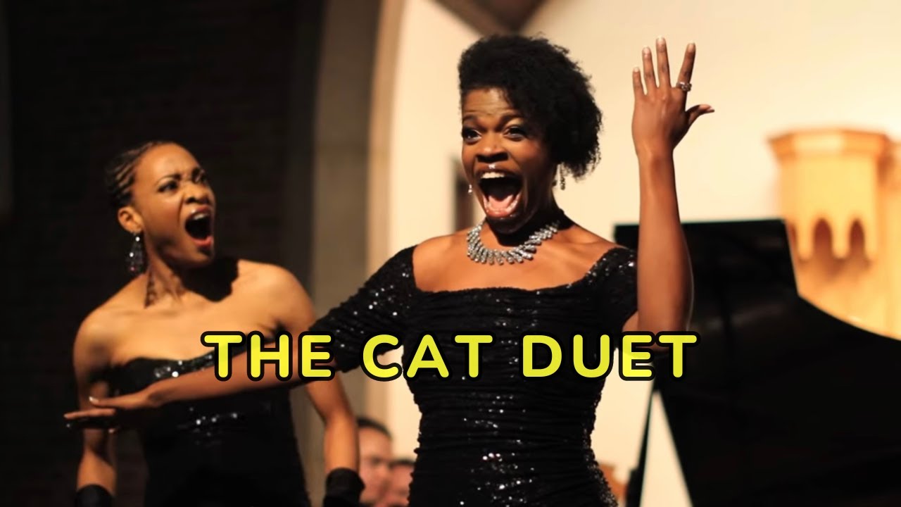 The Cat Duet by Rossini & Pearsall | 2M Views | #opera #catsong