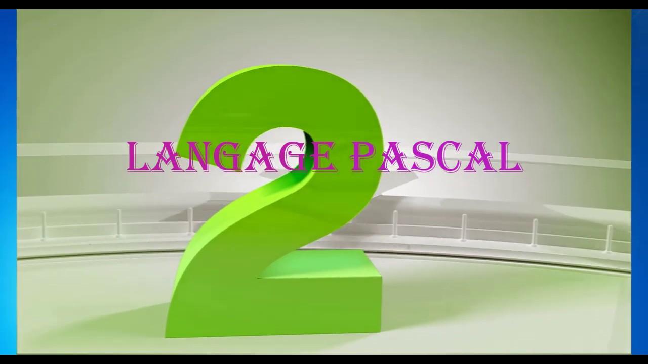 Programme Pascal Writeln et Write