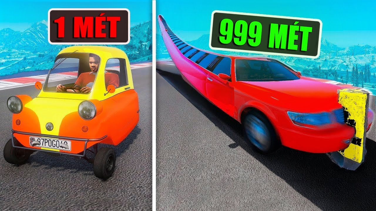 Mỗi Lần VA CHẠM Xe Của T&ocirc;i Lại D&Agrave;I HƠN Trong GTA 5
