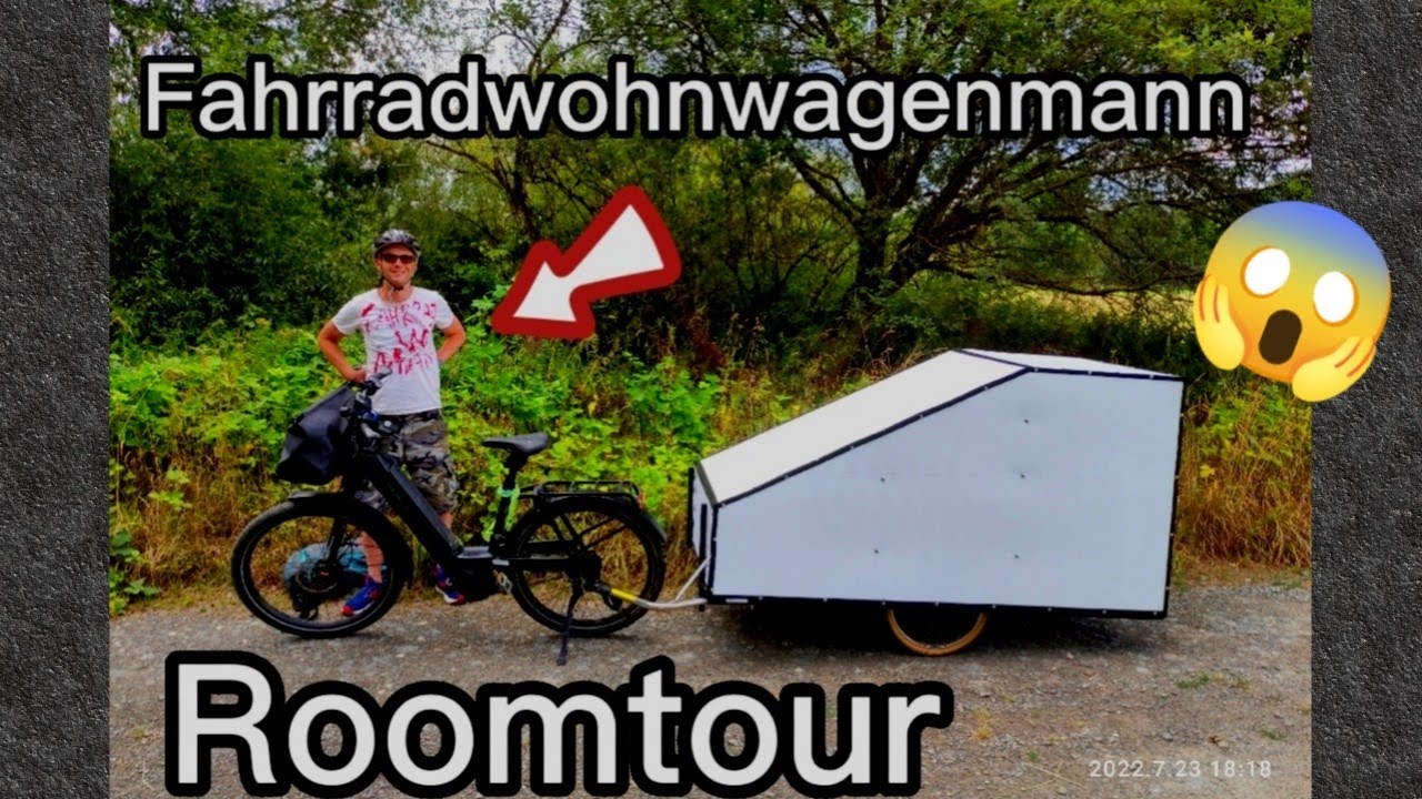 😱FaWoWa für den Fahrradwohnwagenmann🤪, ROOMTOUR [german]