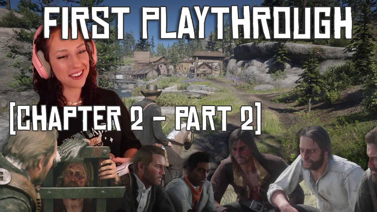 Wasted With Lenny & Shootin' In Strawberry - Stoner's First RDR2 Playthrough | Chapter 2 - Part 2
