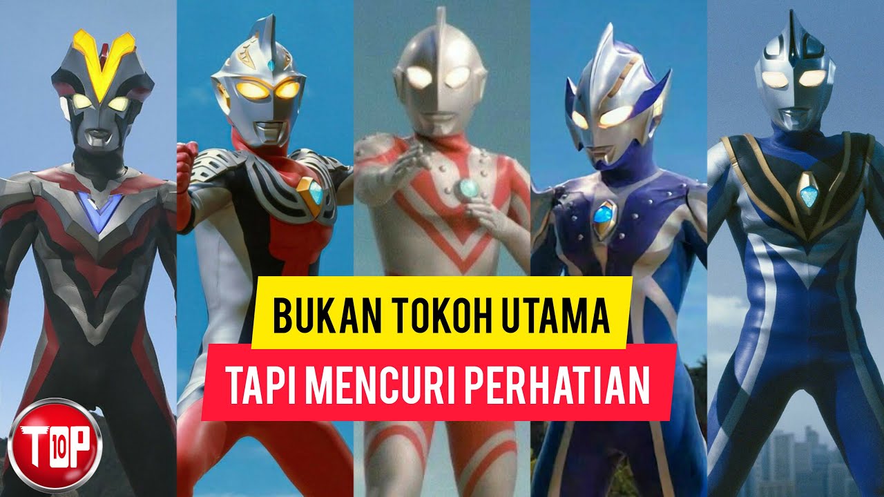 TOP 10 Secondary/Sidekick Ultraman