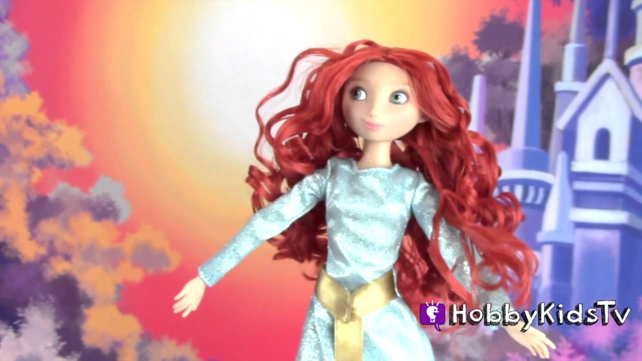 Princess Merida Review by HobbyMom, BRAVE Doll Collector HobbyKidsDisney