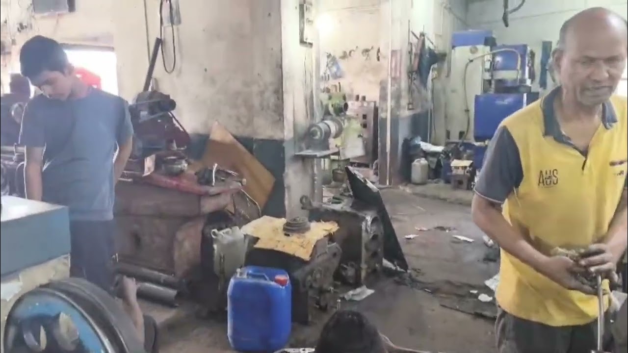 Mahindra and indo farm engine full repaired.