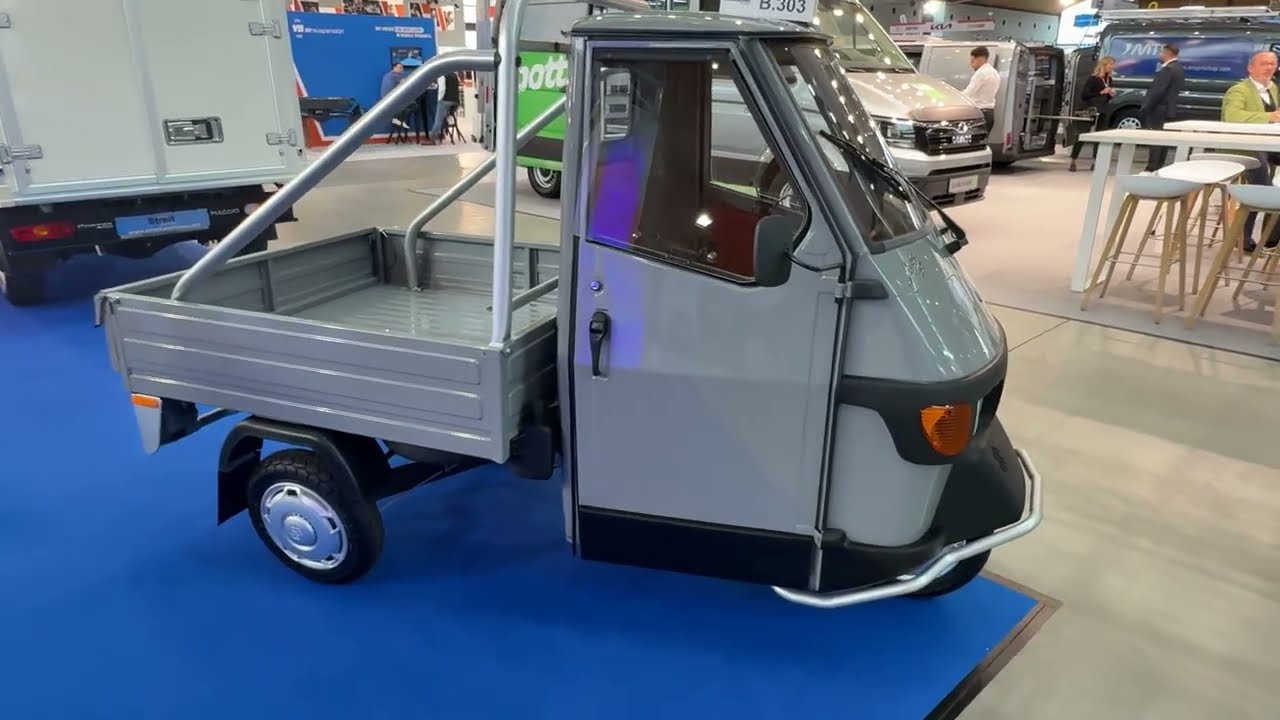 Piaggio Ape 50 Cross Country (2026) Интерьер и экстерьер - NUFAM Карлсруэ