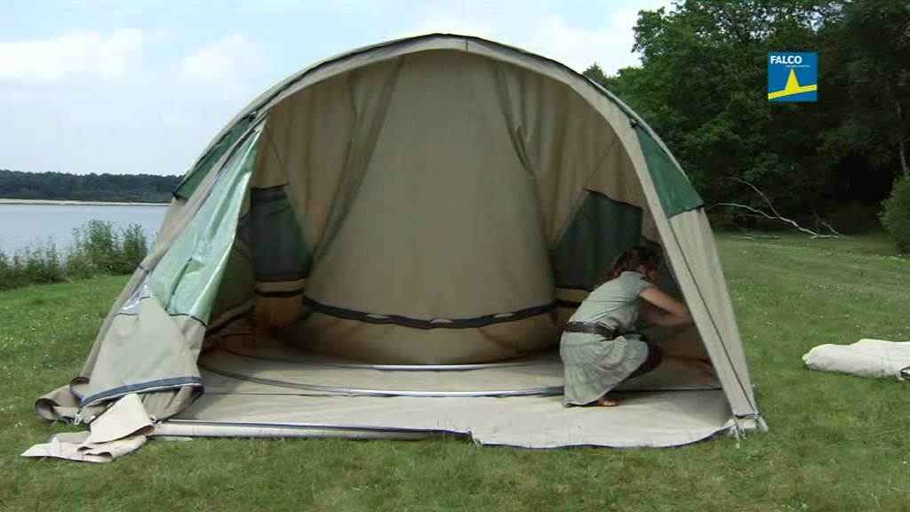 Bax Totaalrecreatie - Opzetinstructie Falco tenten