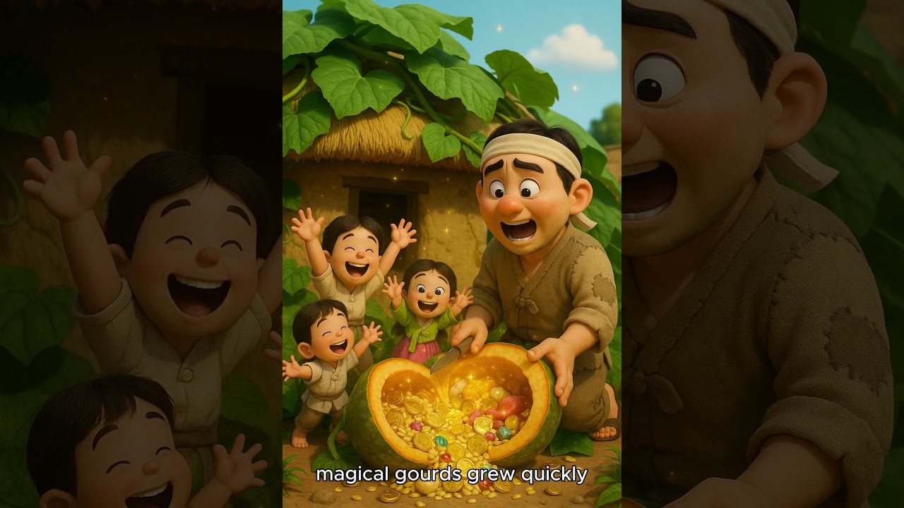 Heungbu and Nolbu | Korean Folktale for Kids