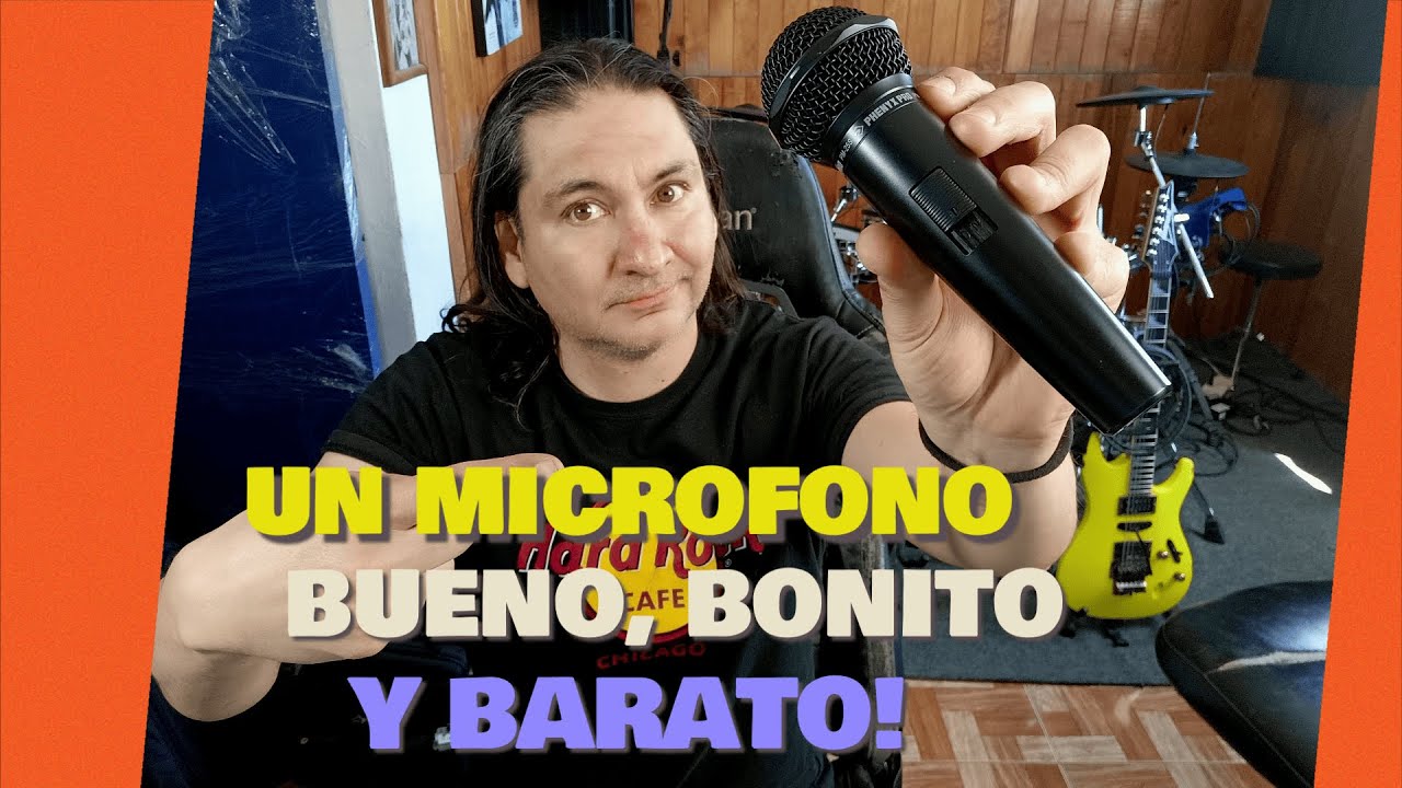 RESEÑA PHENYX PRO PM-25S.. UN MICROFONO CON TODO LO NECESARIO PARA EL ESCENARIO! (Review en español)