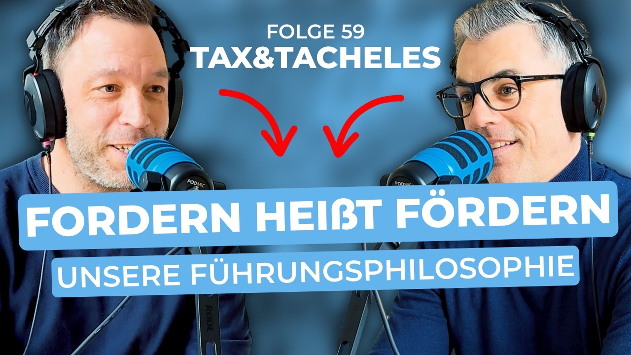 Wer fordert, der fördert: Die Balance aus Anspruch und Rückhalt. | #59