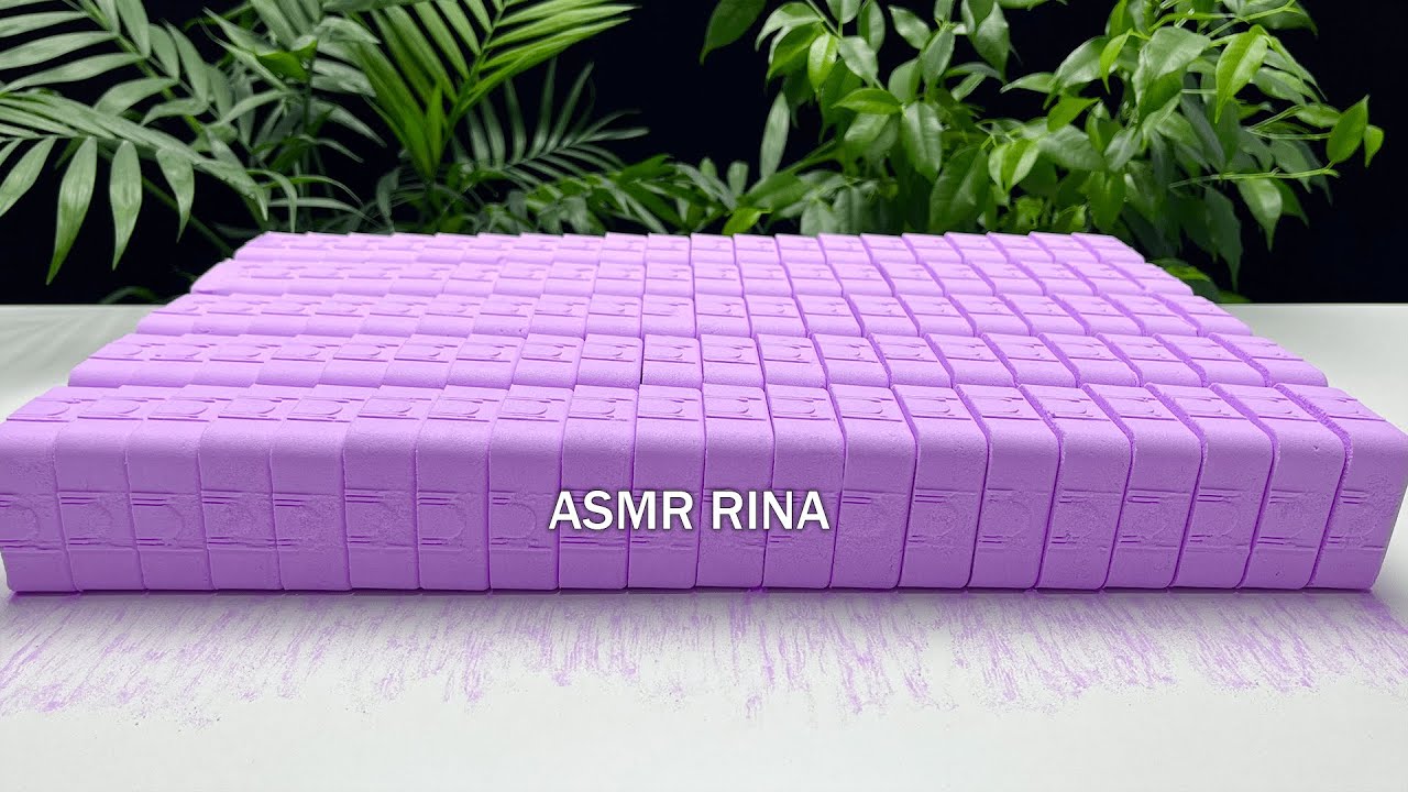 ASMR baking soda 100 super crispy bricks