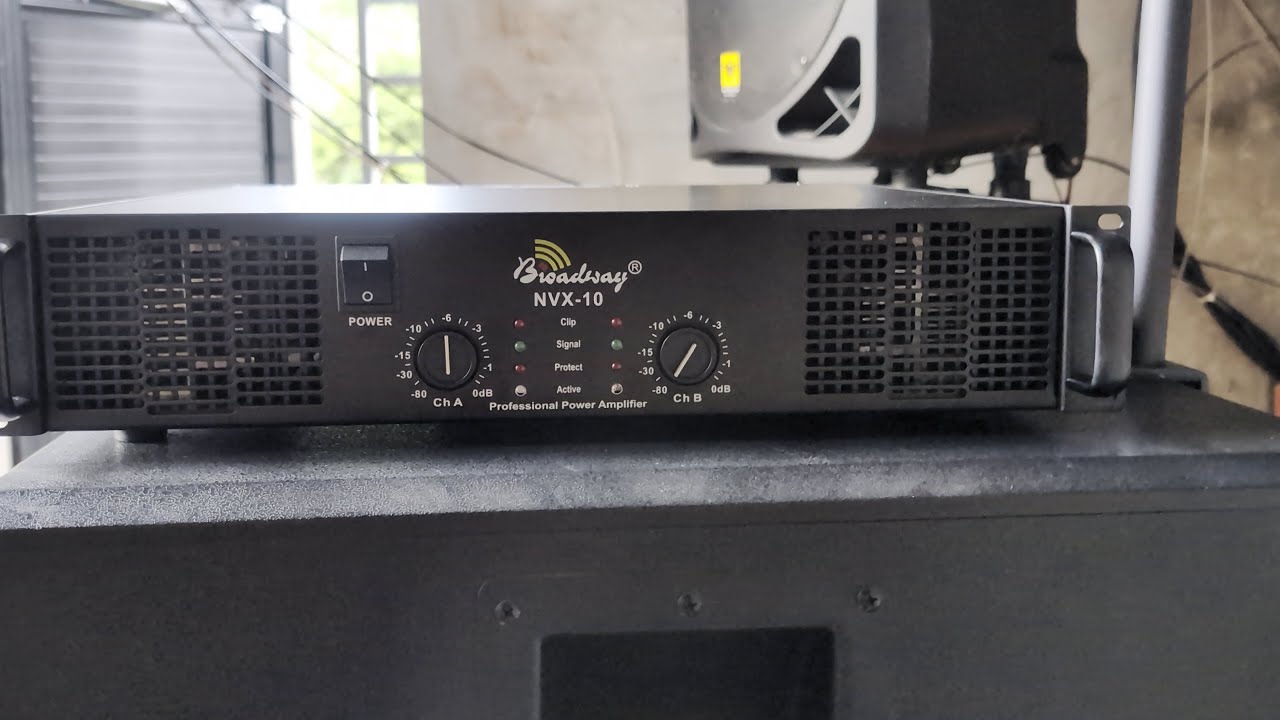 Broadway NVX-10 Power Amplifier NVX Series