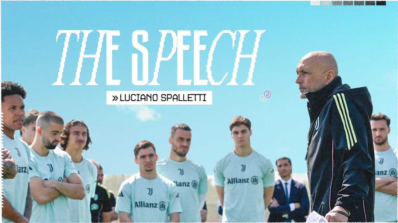 LUCIANO SPALLETTI&rsquo;s emotional speech to the team after renewing his contract with Juventus