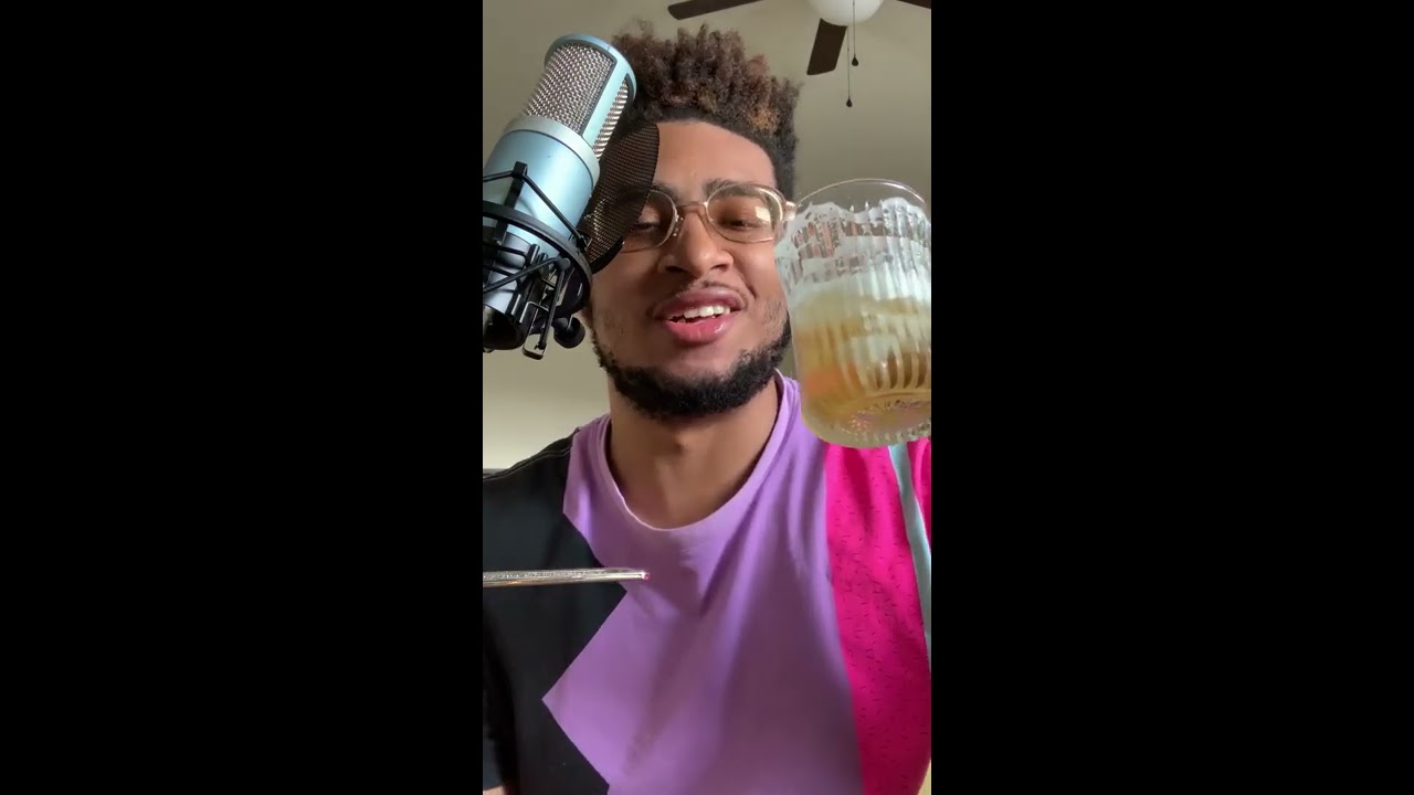 ASMR Gum Chewing Ramble Drinking Beer (MODELO)