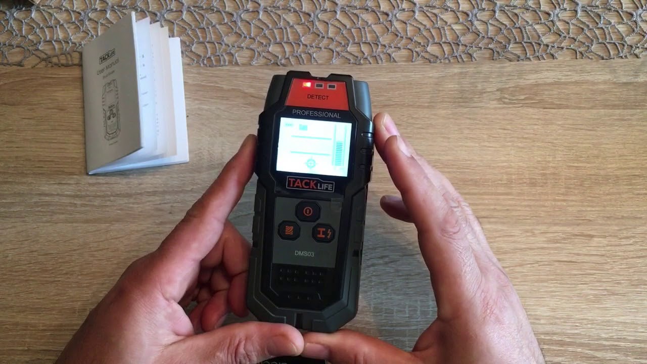 Ortungsgerät Tacklife DMS03 , Multifunktionaler Detektor
