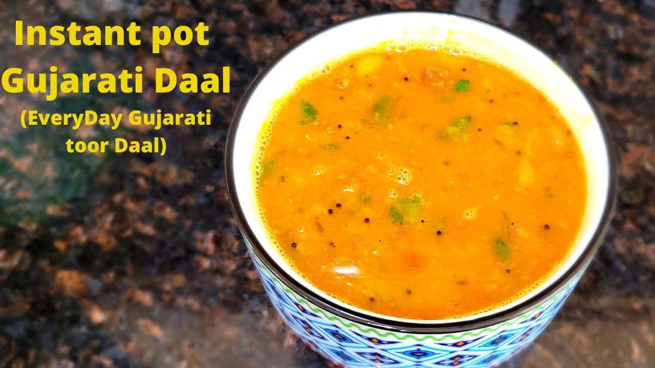 Gujarati Dal Recipe | Instant Pot Gujarati Dal | Wedding Style Gujarati dal