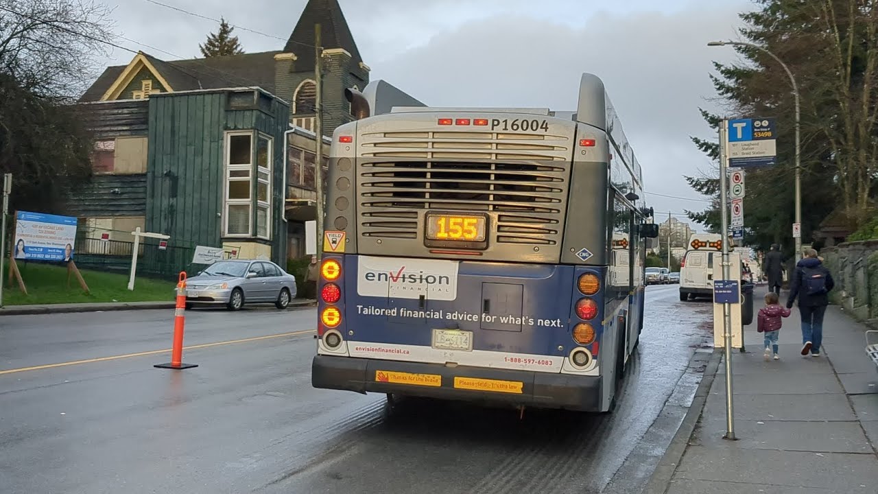 Translink CMBC 16004 on the 155 Braid Stn (DETOUR)