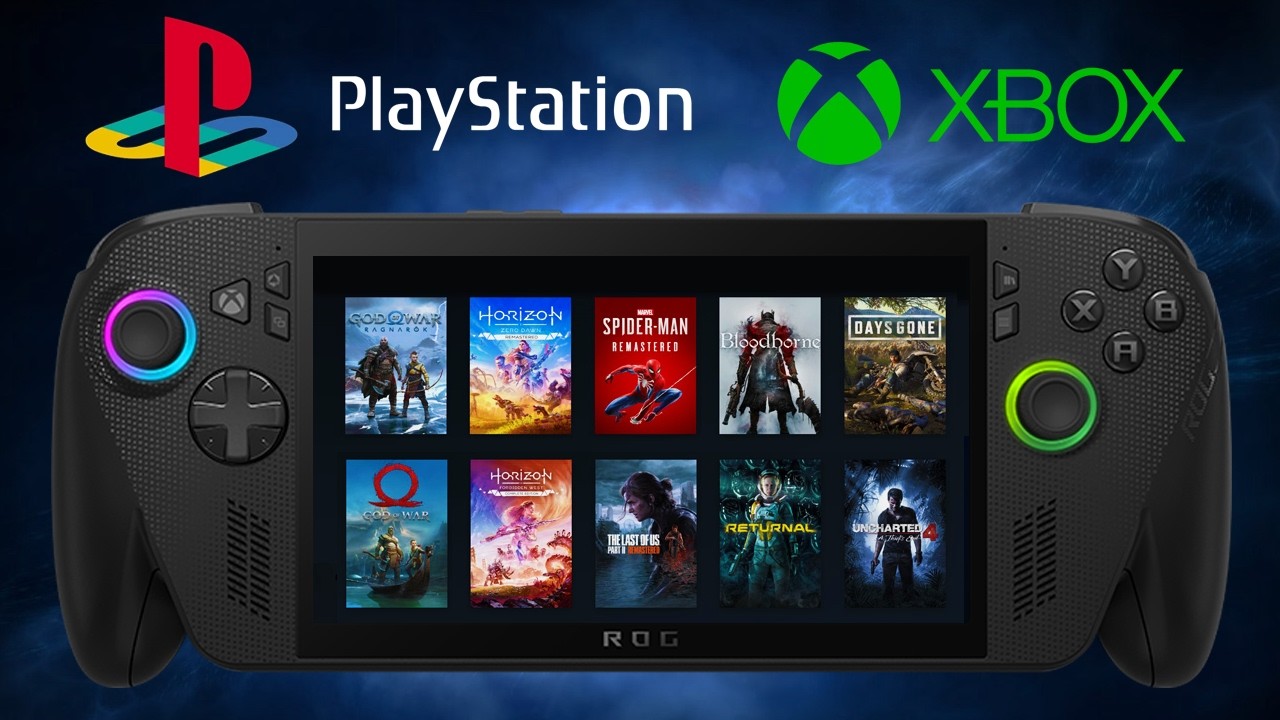 PlayStation Games On The NEW Xbox ALLY X Handheld!