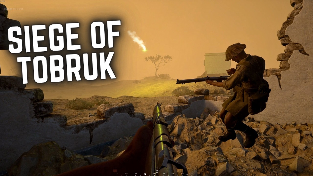 Is Tobruk the BEST NEW Hell Let Loose map? - PTE Gameplay