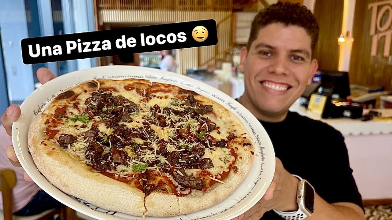 La PIZZA de LOMO y QUESOS que es una Locura en Barranquilla 🍕