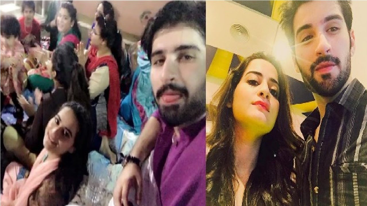 Aiman Khan and Muneeb Butt's First Dholki