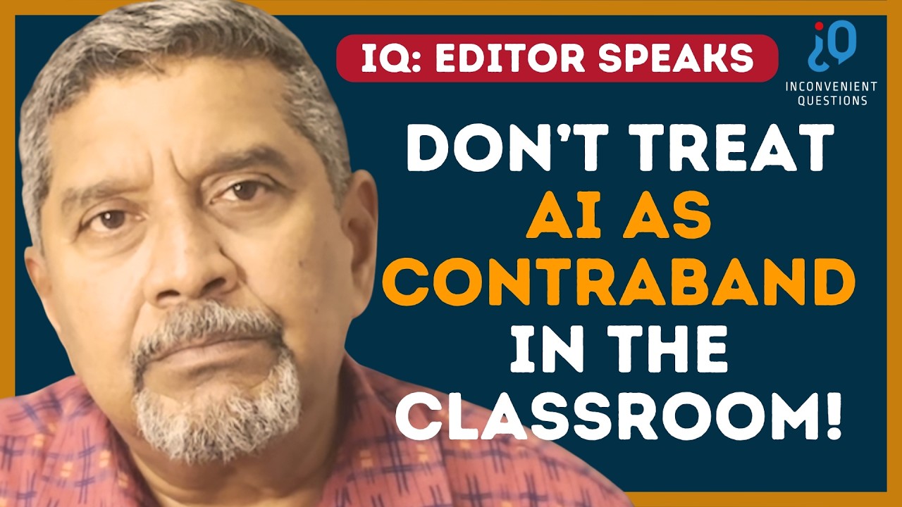 Don’t treat AI as contraband in the classroom