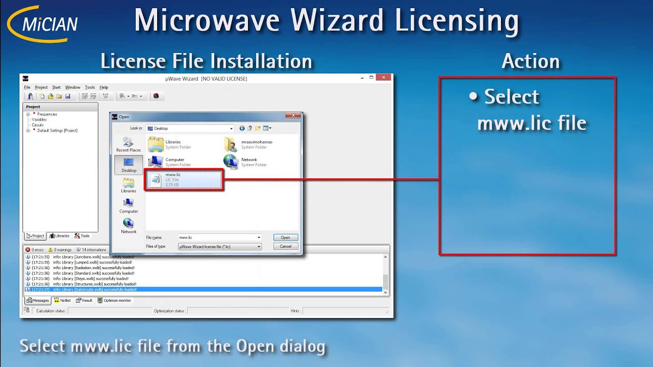 Wizard Installation Local License Server