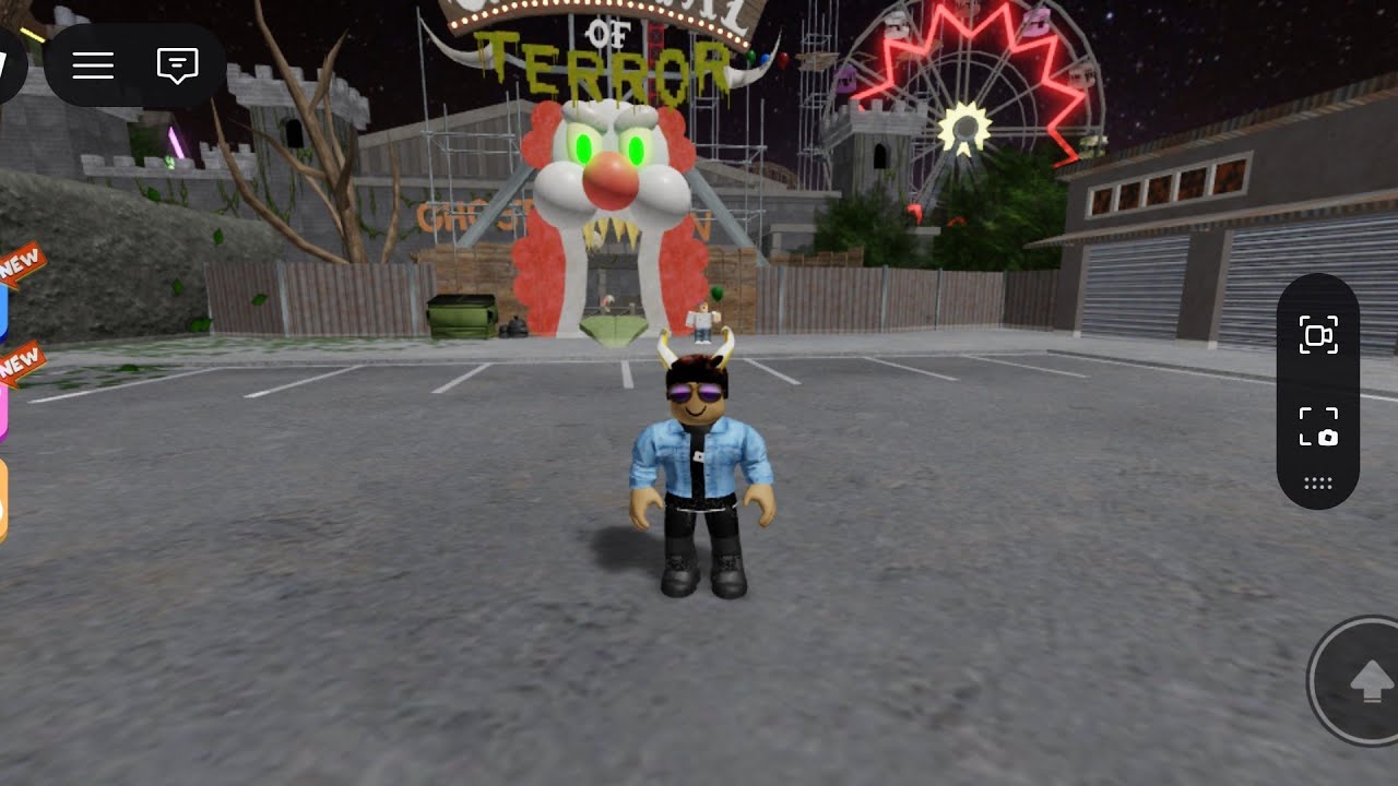 I played carnival of terror in roblox