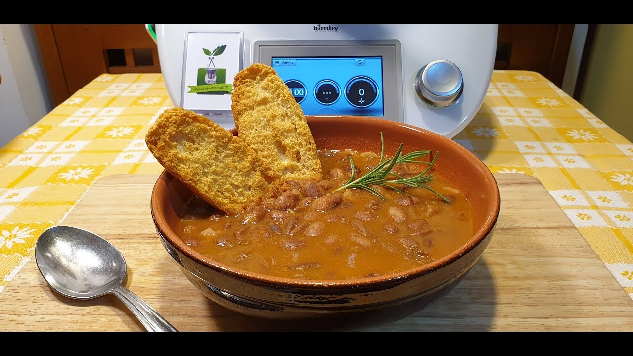 Fagioli in umido bimby TM6 TM5 TM31
