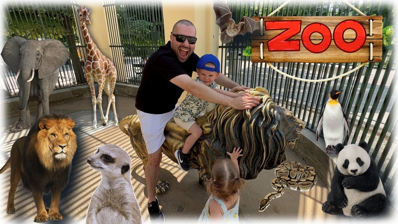 🐼 ZOO VIENA🐒 Am văzut pentru PRIMA OARĂ 🦒 GIRAFE, 🐘 ELEFANȚI și 🦇LILIECI URIAȘI 😱