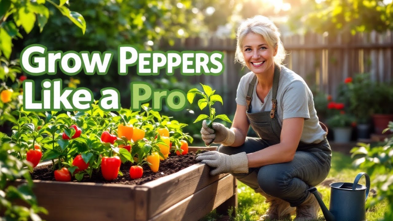 Grow Peppers Like a Pro: From Seed to Harvest 🌱