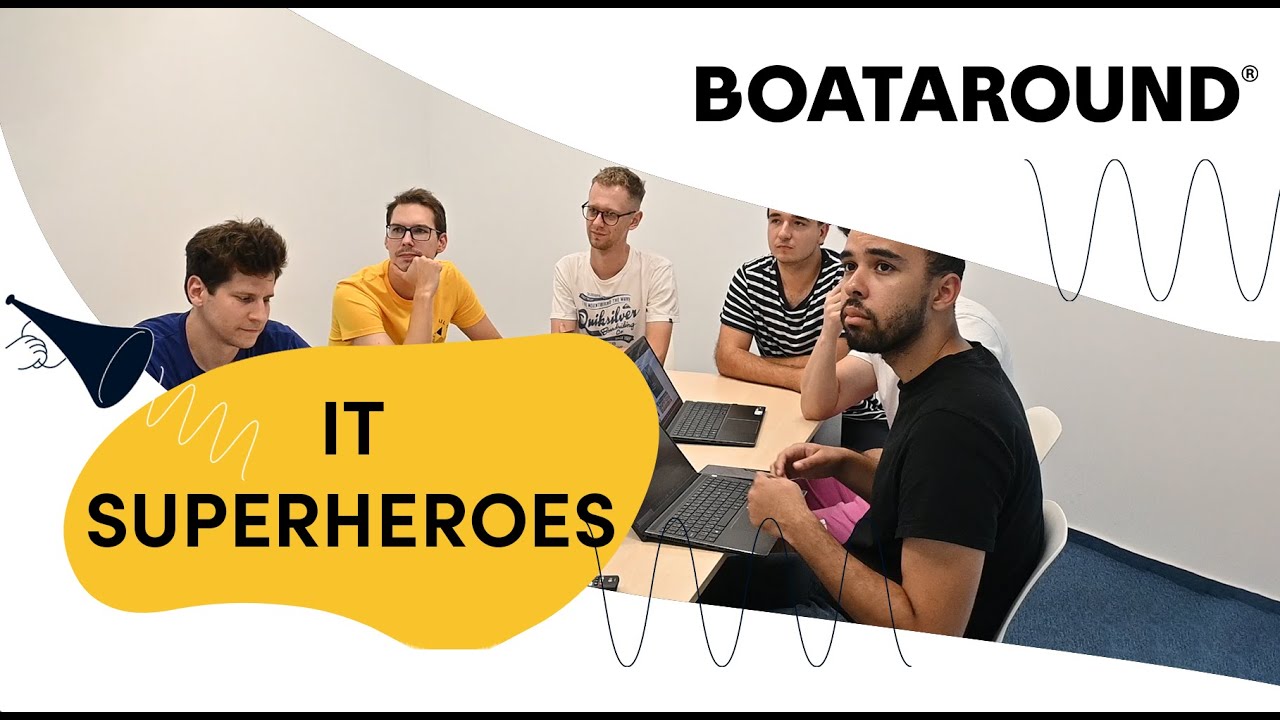 Meet our team of software developers! Introduction of Boataround IT Department