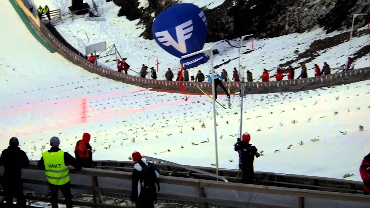 Andreas Stjernen 230,5m Vikersund, touch and go!
