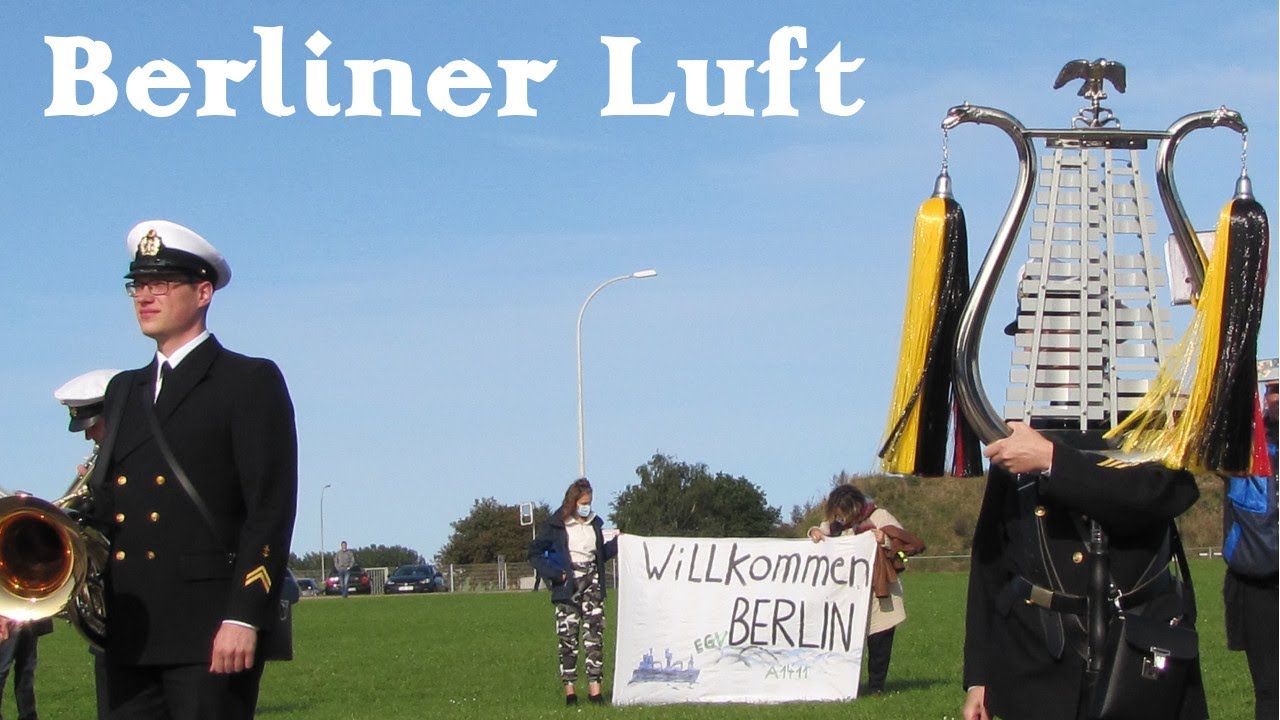 Marinemusikkorps Wilhelmshaven - Berliner Luft 17.09.2020 beim Einlaufen des EGV Berlin