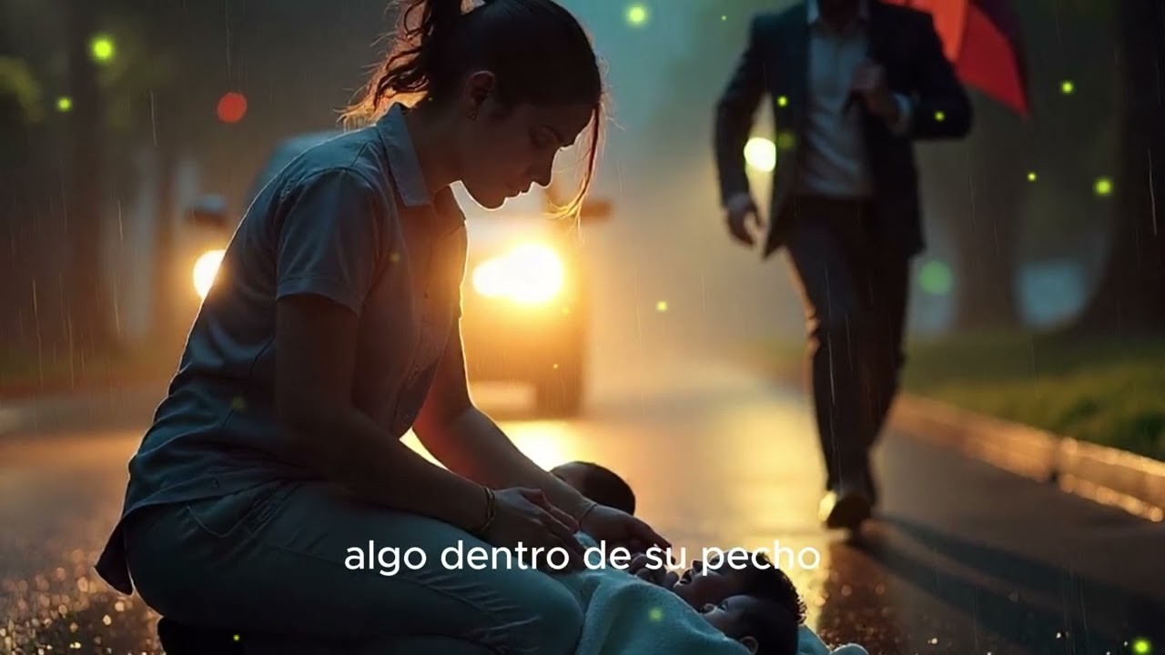 UNA HUMILDE EMPLEADA ABRAZA TRILLIZOS EN LA TORMENTA… Y EL MILLONARIO QUEDA DESTROZADO!