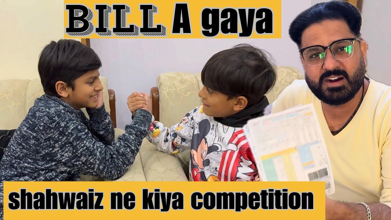 BIJLI KA BILL AA GAYA! 😱 Shahwaiz vs Shahmir: End Tak Dekhen! 🔥