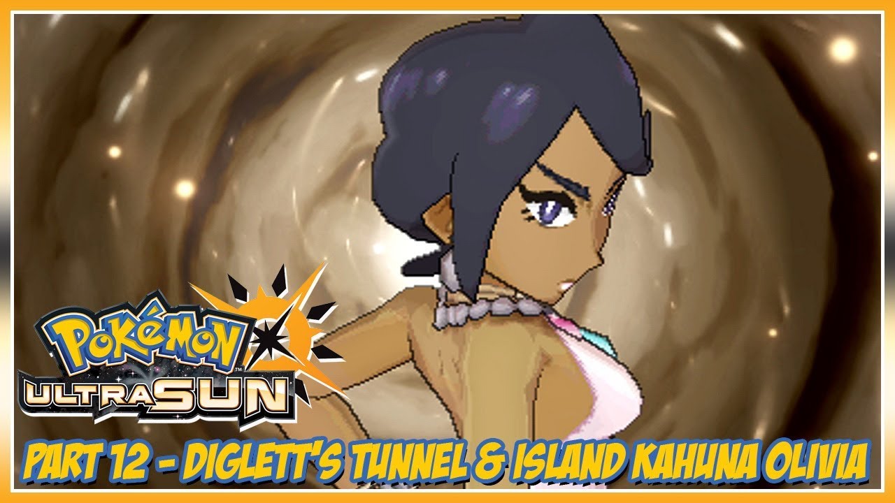 Pokémon Ultra Sun Walkthrough Part 12: Diglett’s Tunnel & Island Kahuna Olivia