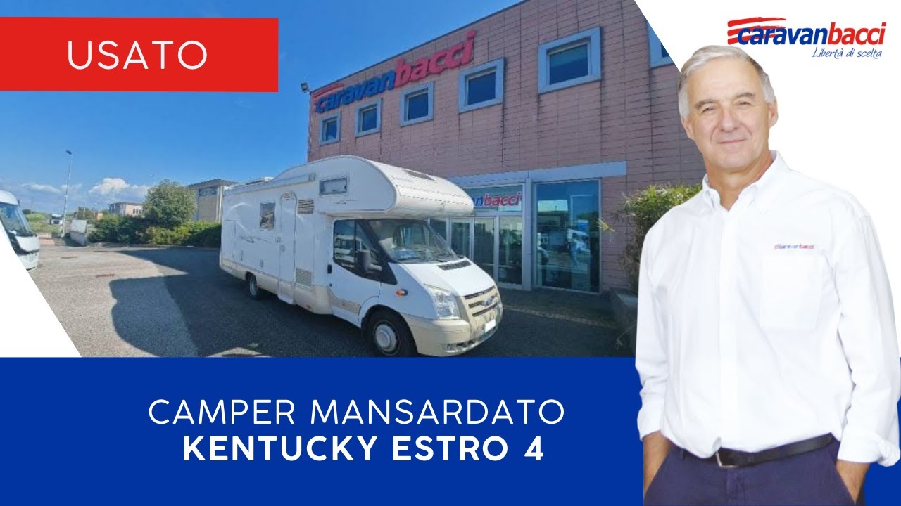 Camper Usato Kentucky Estro 4 | Mansardato 2007 con Accessori e 84.000 km