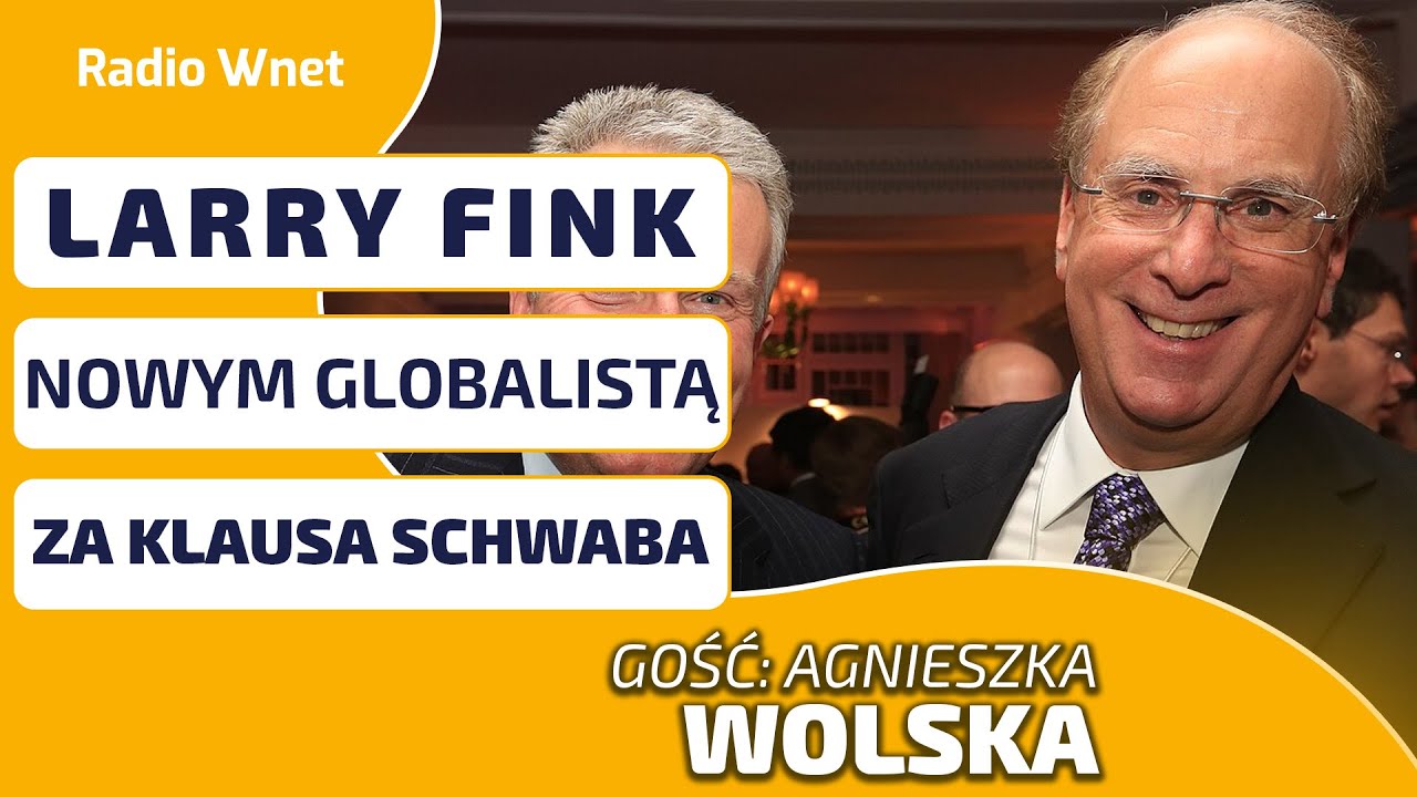 Larry Fink nowym globalistą w Davos za Klausa Schwaba! Nawołuje do zmniejszenia suwerenności narodów