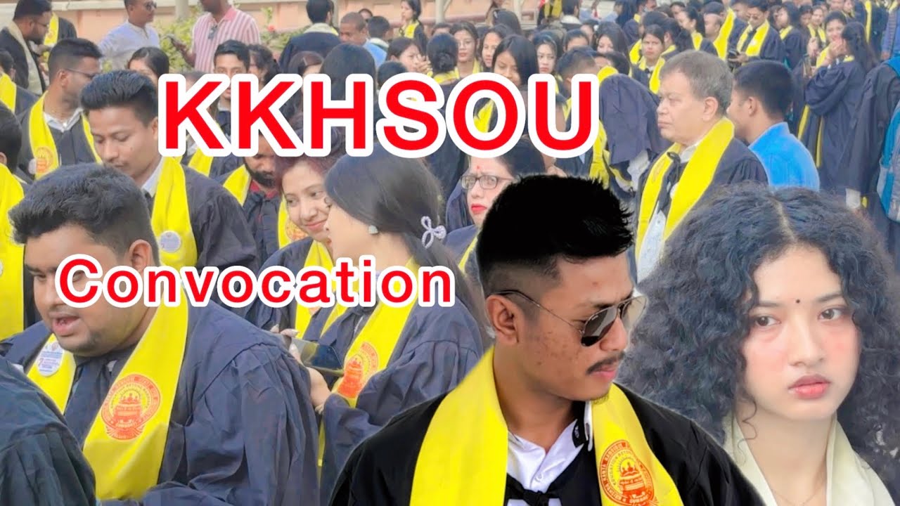 Kkhsou | Convocation #kkhsou #convocation #openuniversity #university