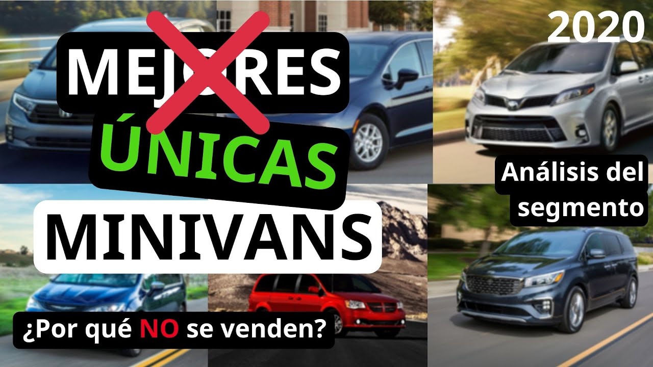 Las ÚNICAS 5 MINIVANS que puedes comprar
