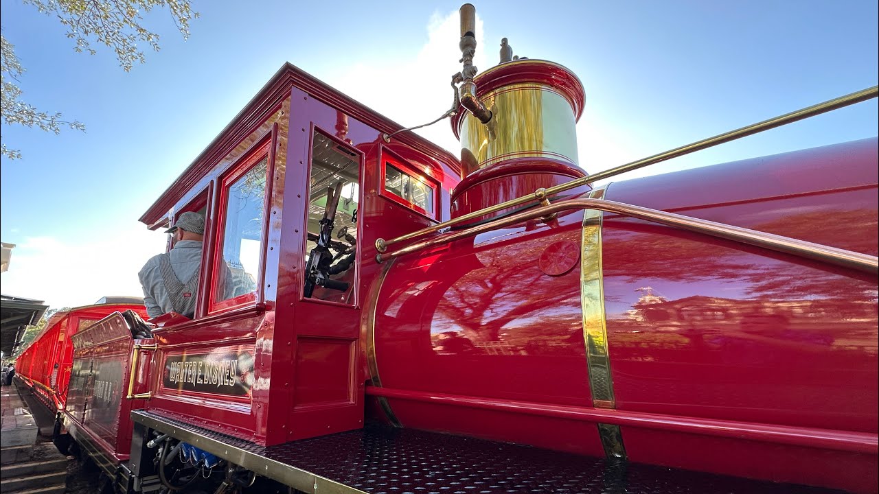 RETURN OF THE WALT DISNEY RAILROAD - Full Grand Circle Tour Reopening Day | Magic Kingdom